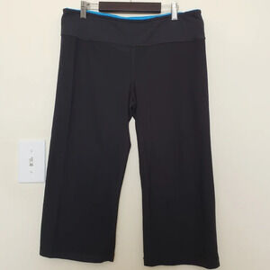 Reversible Black & Blue Workout Pants